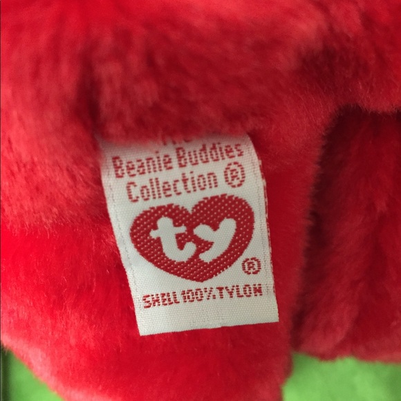 Ty beanie buddy red #1 - Picture 6 of 8